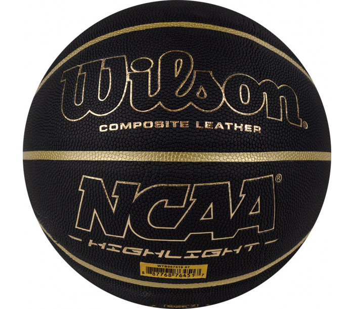Мяч баскетбольный. WILSON NCAA Highlight Gold, р.7-фото 2 hover image